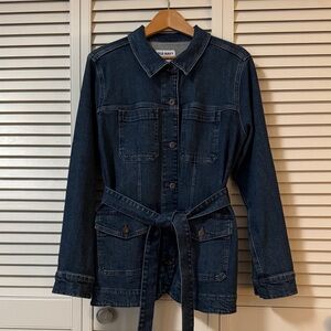 NEW Old Navy Belted Denim Jacket